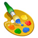 Artist's palette
