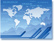 world map reflecting pervasiveness of Web